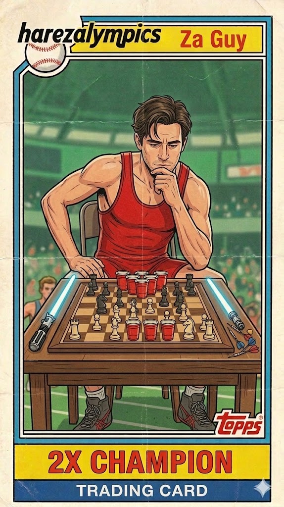 Za Guy trading card